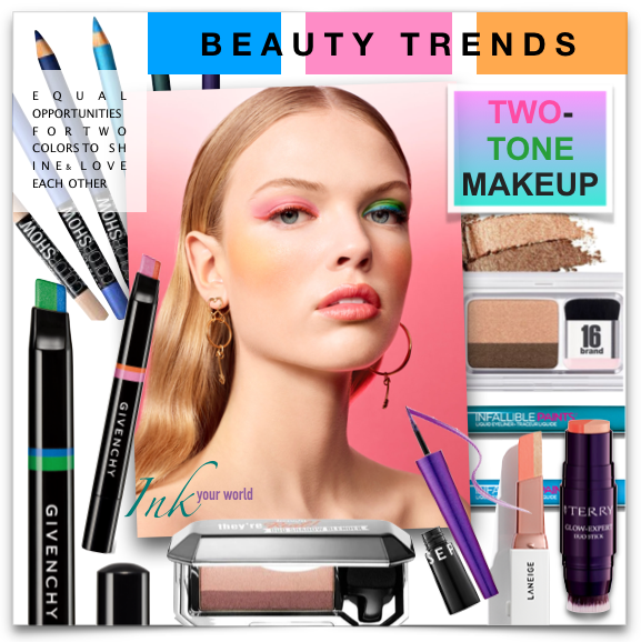 Bold & Beautiful: Two Tone Makeup - Beauty Trend