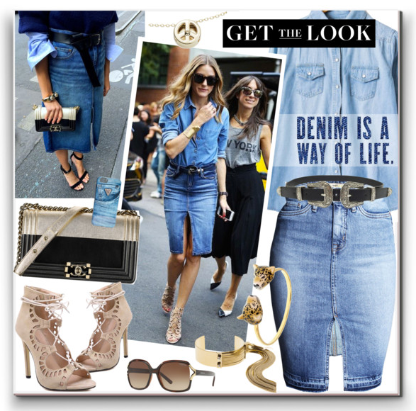 olivia palermo denim dress Olivia Palermo Carries the 'Viera Clutch' to the Max&co Fashion Week P Emm Kuo