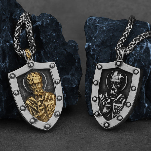 Goth Saint Nicholas Necklace – watereverysunday