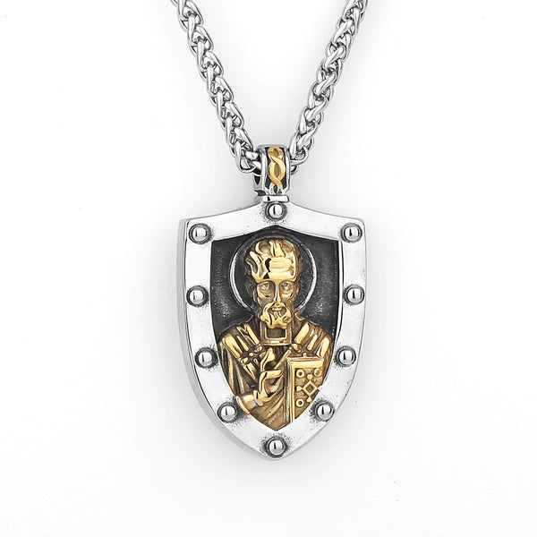 Goth Saint Nicholas Necklace – watereverysunday