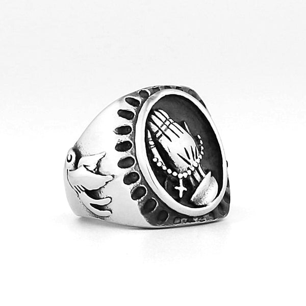 Praying Hands Ring – watereverysunday