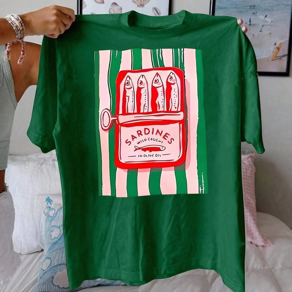 Tinned Sardines Graphic T-Shirts – watereverysunday