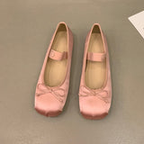 Sasha Satin Silk Ballet Flats - 4 Colors watereverysunday