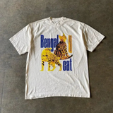 Bengal Cat Prints T-Shirts - watereverysunday