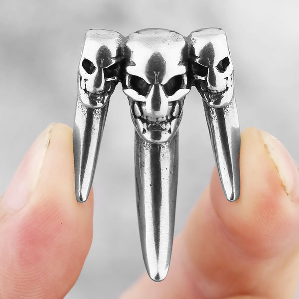 Skull-Bear-Claw-Necklace-