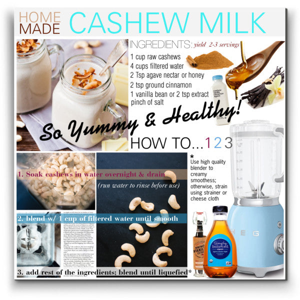 Homemade Cashew Milk