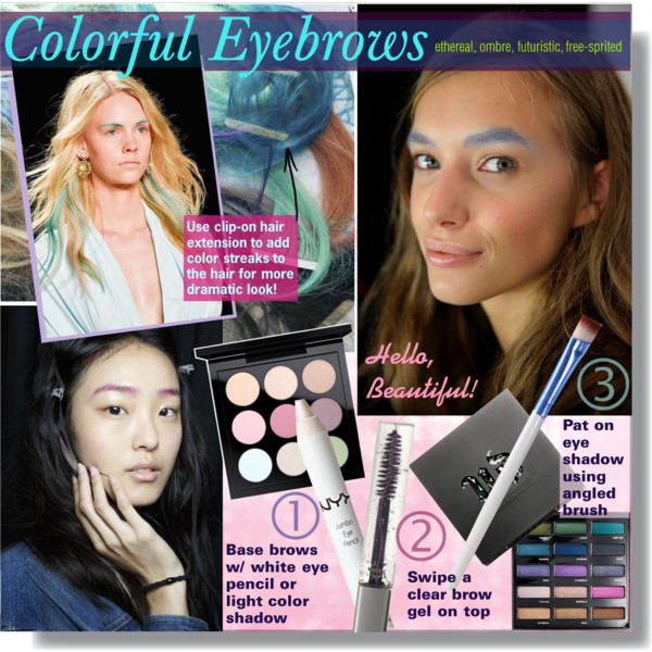 Colorful Eyebrow Trend: Bold, Bright & Easy to Try