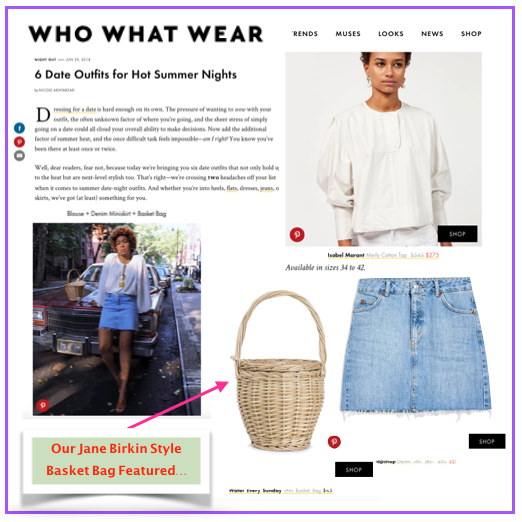 Our Product Featured On WHO WHAT WEAR !!