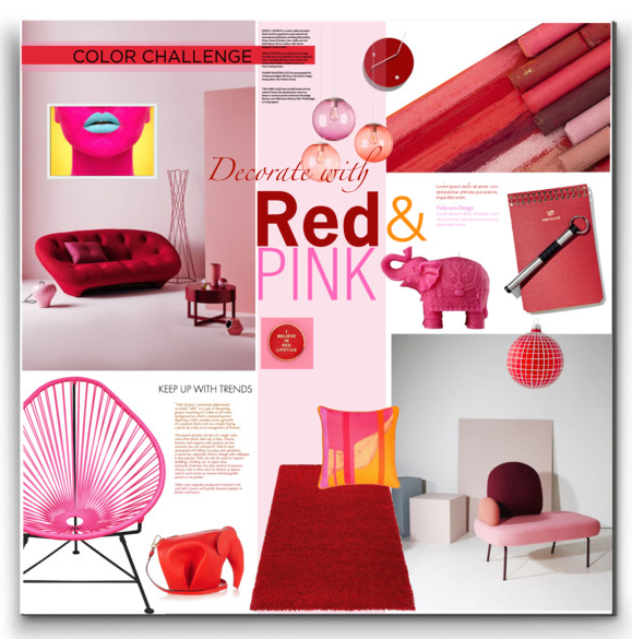 Red & Pink Decor