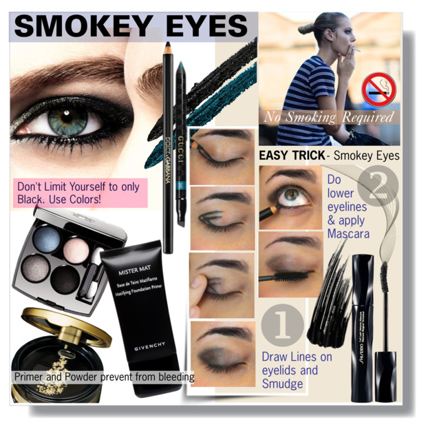 Smokey Eyes Make Up: Let's Rock The Look! 👁💄👄