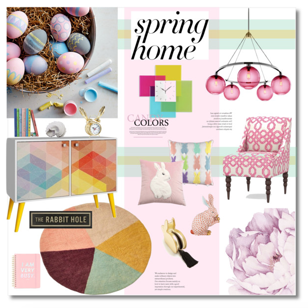 Spring Decor - Pastels and Candy Colors