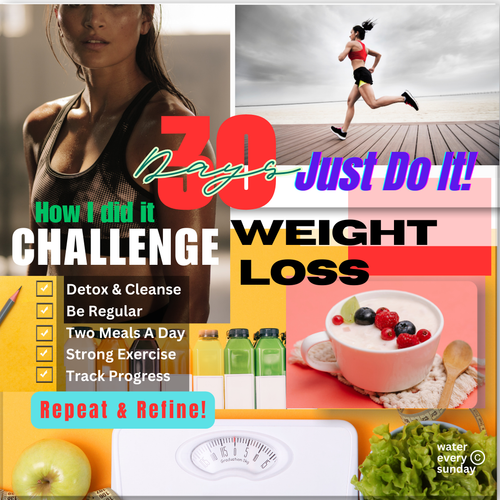 30 Days Weight Loss Challenge: How I did It!