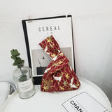 Japanese Kimono Print Knot Wrist Bags