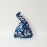 Japanese Kimono Print Knot Wrist Bags