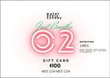 WATEREVERYSUNDAY Gift Card - O2 -Just Breathe!