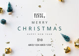 WATEREVERYSUNDAY Gift Card - Merry Christmas!