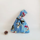 Japanese Kimono Print Knot Wrist Bags