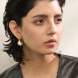 Livia Bellflower Hoop Earrings