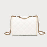 Aemma Lock & Quilted Faux Leather Mini Flap Bag - 2 Colors watereverysunday