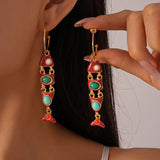 Alfu Fish Drop Earrings