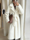 Amara Faux Mink Maxi Coat