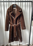 Amara Faux Mink Maxi Coat