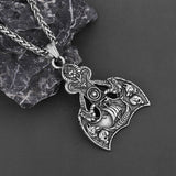 Anchor Wolf Head Crow necklace watereverysunday