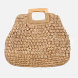 Annabelle Square Straw Shopper Bags - 2 Colors watereverysunday