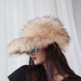 Anouk Luxe Faux Fur Baseball Hat