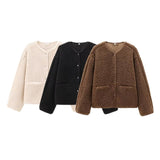 Armien Faux Lamb Wool Fleece Jacket
