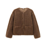 Armien Faux Lamb Wool Fleece Jacket