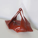 Aslan Glossy Croissant Mini Bag