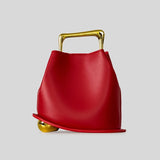Aurelia Sculptural Top Handle Bag