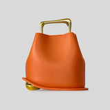 Aurelia Sculptural Top Handle Bag