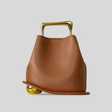 Aurelia Sculptural Top Handle Bag