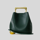 Aurelia Sculptural Top Handle Bag