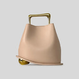 Aurelia Sculptural Top Handle Bag
