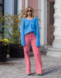 Azalea Pink Corduroy Pants - 2 Styles watereverysunday