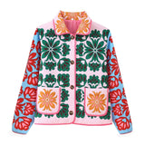 Azalea Patchwork Floral Statement Jacket