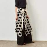 Bahar Cut-Out Lace Wrap Skirt