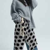 Bahar Cut-Out Lace Wrap Skirt