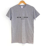 Basic New York T-Shirts - 3 Colors watereverysunday