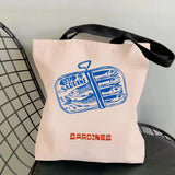 Riviera Sardine Tin Graphic Tote Bag