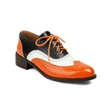 Benedita Bright Block Oxford Brogues