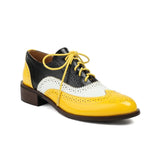 Benedita Bright Block Oxford Brogues