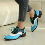 Benedita Bright Block Oxford Brogues