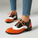 Benedita Bright Block Oxford Brogues