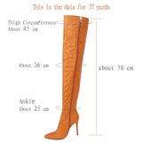Bessie Over the Knee High Boots - 7 Colors watereverysunday