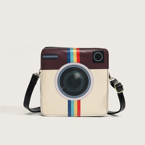Bi Bi Vintage Camera Crossbody Bag