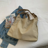 Birdie Large Casual Canvas Tote - 4 Colors watereverysunday